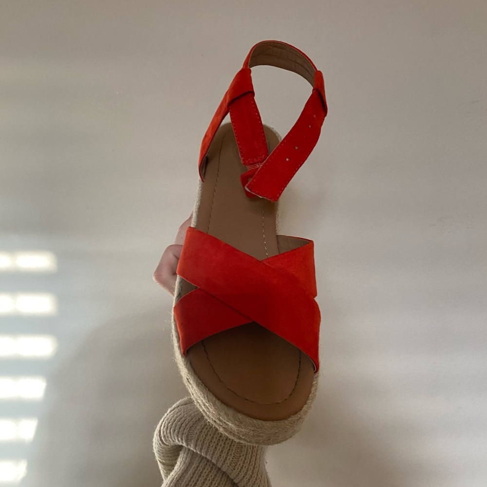 Urban Outfitters Red Espadrilles! 🤍 - Picture 2 of 4